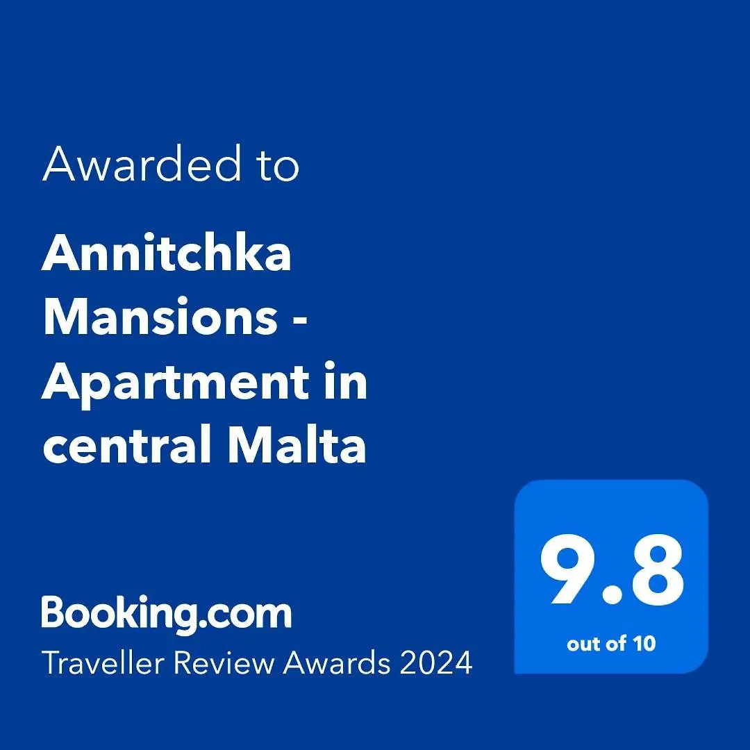 Apartment Annitchka Mansions - Penthouse In Central Malta Birkirkara Malta